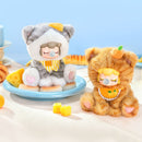 Sweet Cheese und Orange Bread Varianten der Robotime Nanci Tea Time Kitties Blind Box Serie
