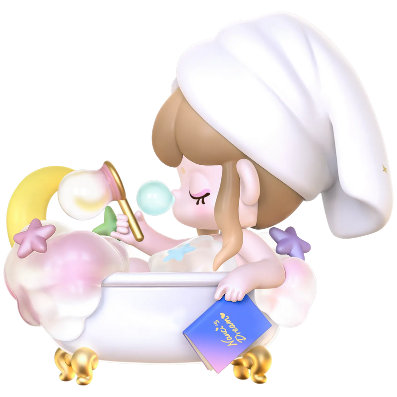 Bubble Bath Variante der Robotime Nanci's Dream Blind Box Serie