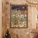 Atmosphärische Präsentation der Robotime Puppies' Christmas Eve, 1.000-teiliges Puzzle mit einer stimmungsvollen Weihnachtsszene mit anthropomorphen Hunden