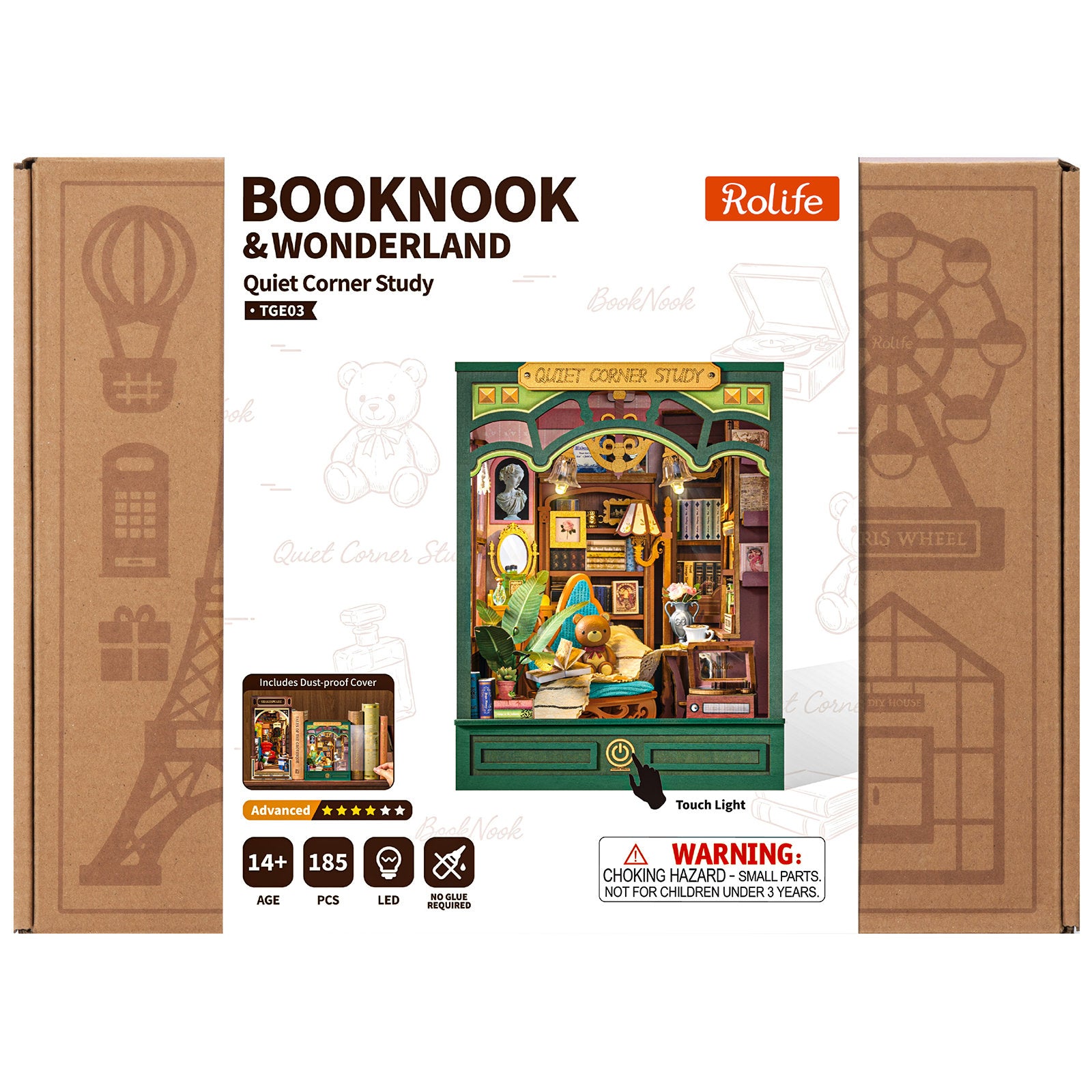 Robotime Quiet Corner Study | Book Nook basteln | Robotime Deutschland