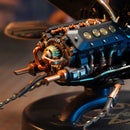 Nahaufnahme des Hinterleibs des Robotime Rhinoceros Beetle