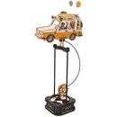 Produktfoto der Robotime Road Tripper, Holzbausatz eines schaukelnden Autos