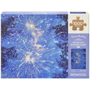 Vorderseite der Verpackung der Robotime Sparkling Summer Night, 1.000 Teile Puzzle mit Feuerwerk in einer Sommernacht