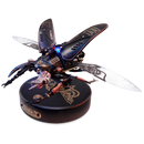 Produktfoto der Robotime Storm Beetle, elektrischer Bausatz eines Schröter im Steampunk-Stil