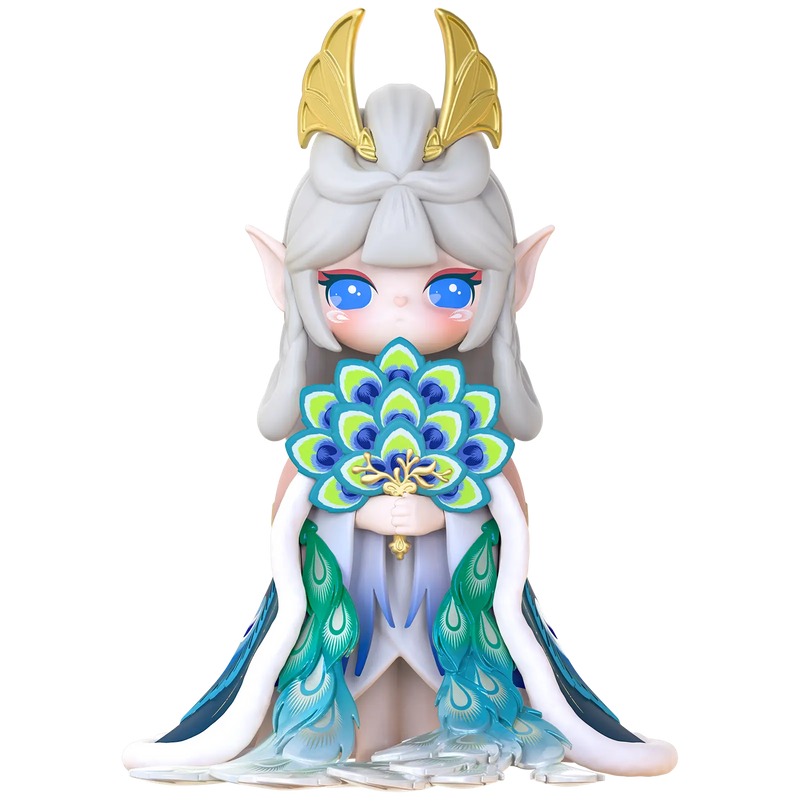 The Peacock Goddess of Mercy Variante der Robotime Suri’s Journey to the West Blind Box Serie