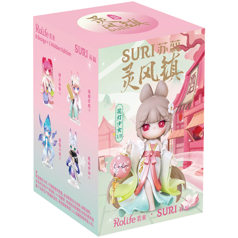 Verpackung der Robotime Suri’s Lingfeng Town Blind Box Serie