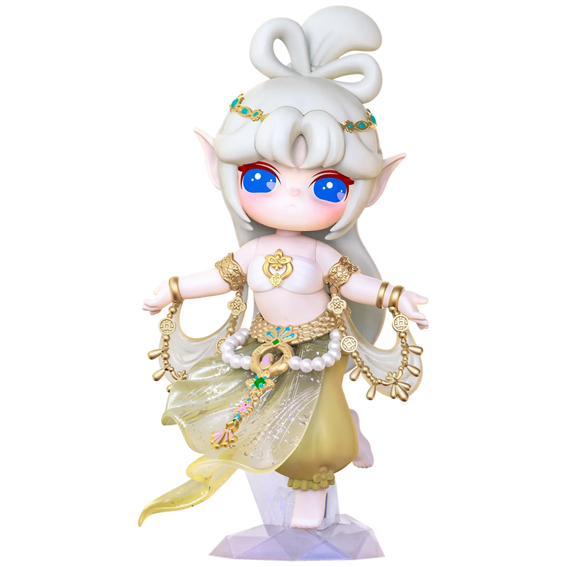 Jewelry Merchant Variante der Robotime Suri’s Lingfeng Town Blind Box Serie