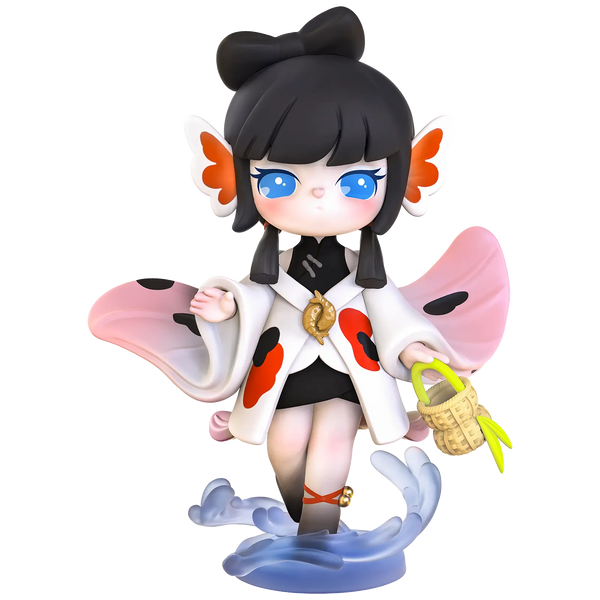 Laundering Girl Variante der Robotime Suri’s Nine Spirits of the Peach Blossom Land Blind Box Serie