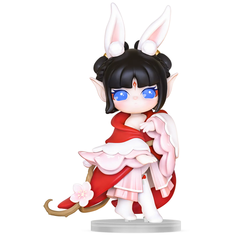 Matchmaking Rabbit Variante der Robotime Suri’s Nine Spirits of the Peach Blossom Land Blind Box Serie