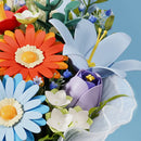 Nahaufnahme eines Teils des Straußes des Robotime Twilight Sky Bouquet