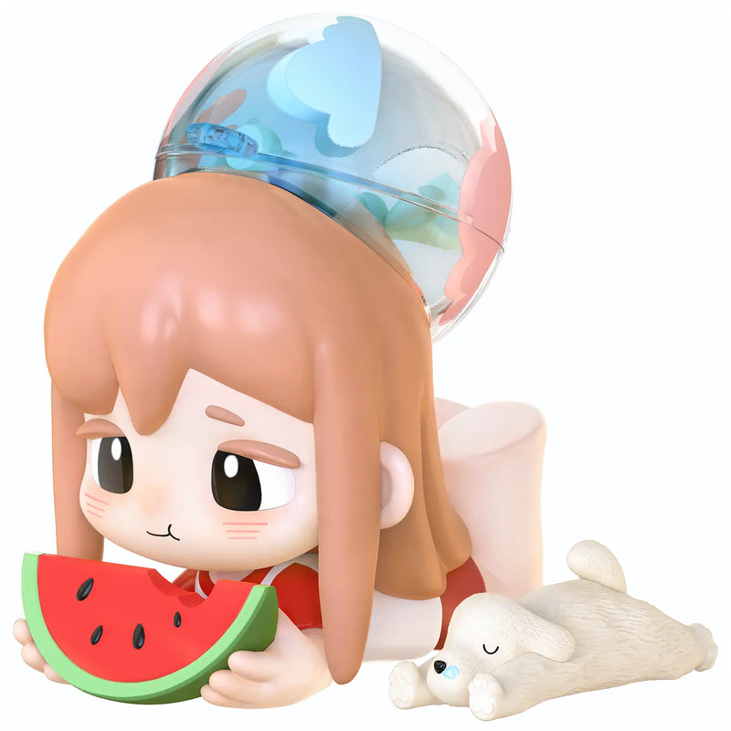 Melon Melody Variante der Robotime Yozco’s Mood Diary Blind Box Serie