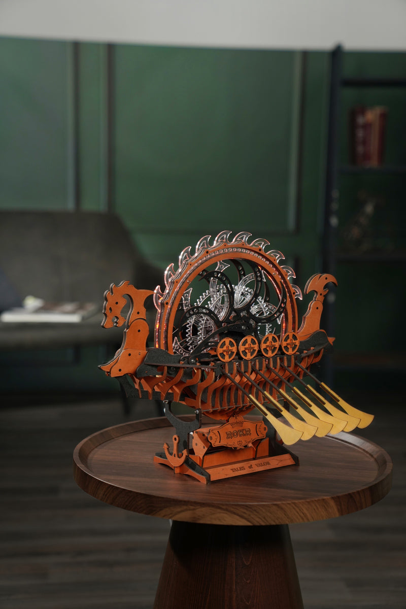 Robotime Viking Dragon Ship LK802
