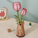Robotime Pink Tulip / Rosa Tulpe TW082