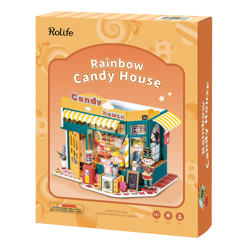 Robotime Rainbow Candy House DG158