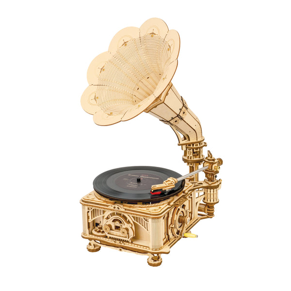 Robotime Classical Gramophone (elektrisches Modell) LKB01D