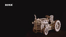 Stimmungsvolles Video vom Robotime Tractor, mechanisches Holzmodellbau